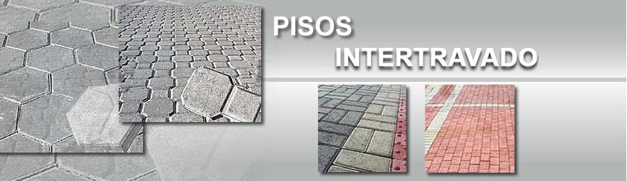 Piso intertravado retangular